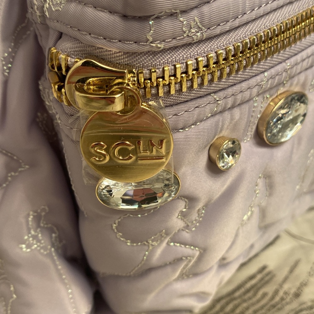 Stoney Clover Lane Disney Royal Treatment Classic Backpack crystal Lavender O/S - Picture 7 of 11